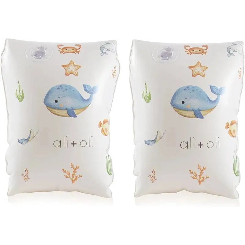 Ali + Oli – Swim Arm Band Wings Inflatable Float (Undersea)