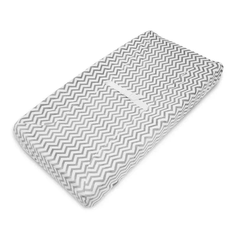 American Baby – Heavenly Soft Chenille Contoured Changing Pad Cover, ZigZag