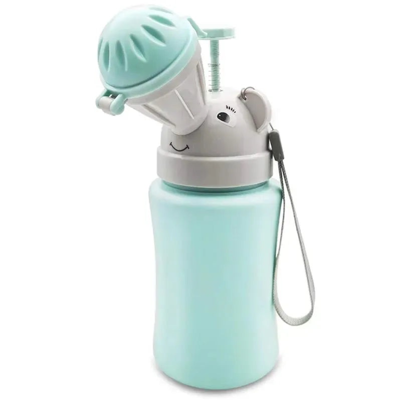 Macrobaby – Boy Portable Elephant Leakproof Urinal Emergency Toilet Pee Bottle Cup Jar