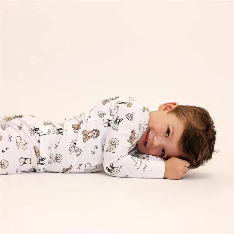 Noomie – Doggie Day Care Long Sleeve Pajama Set
