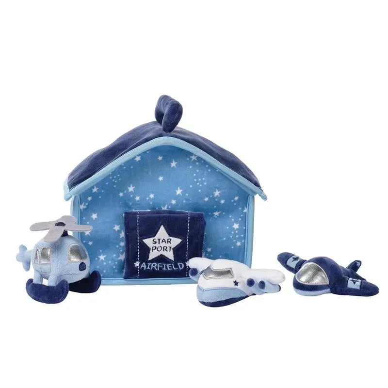 Bedtime Originals – Little Aviator Airplane Plush Set – 4 Pc Set