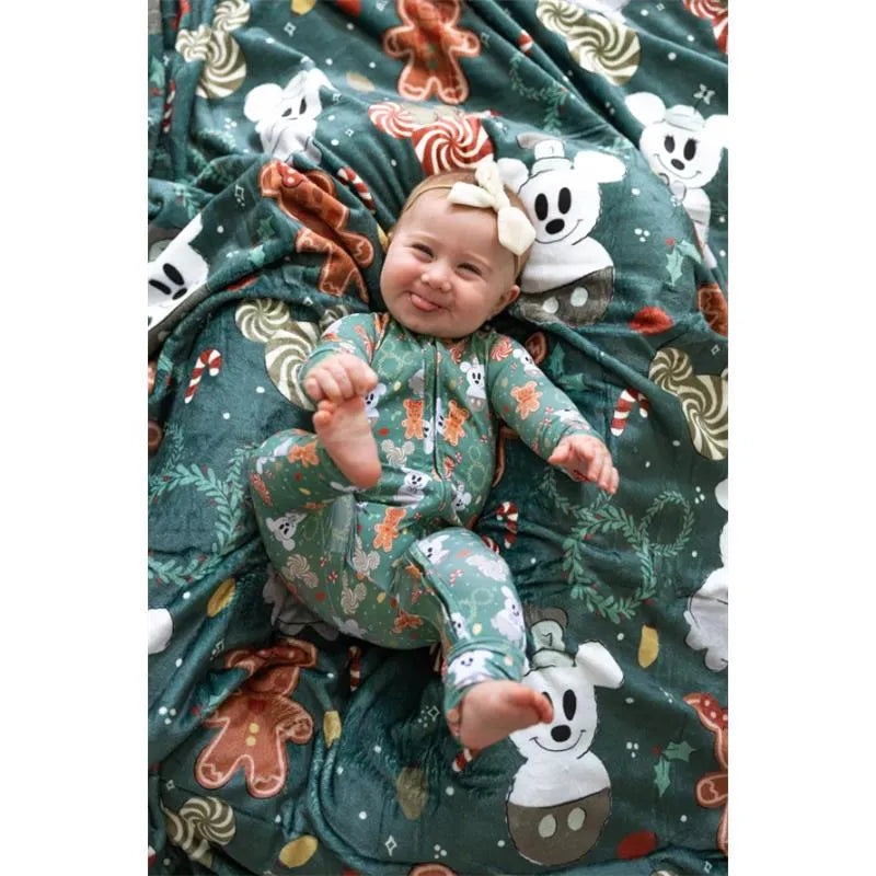 Ellie Sue – Disney Mickey Christmas Magic Zipper Romper