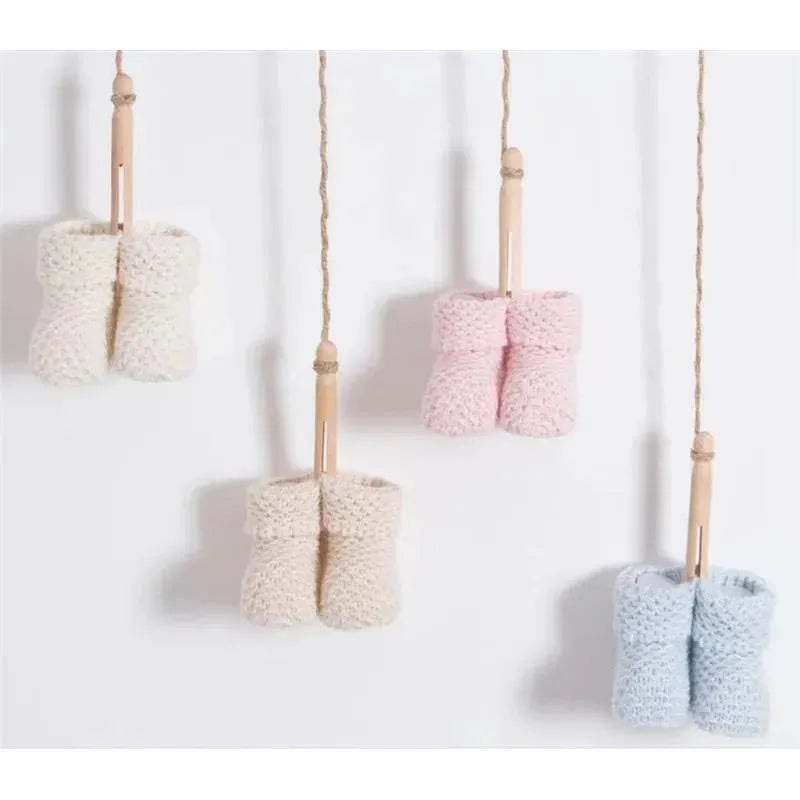 Nipperland – Baby Booties Stone Onesize