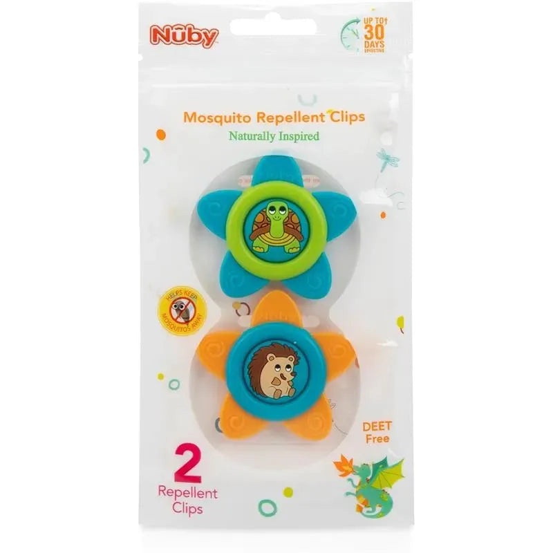 Nuby – Mosquito Clips For Baby & Toddler