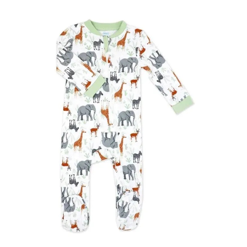 Rose Textile – Baby Boy Safari Interlock Coverall