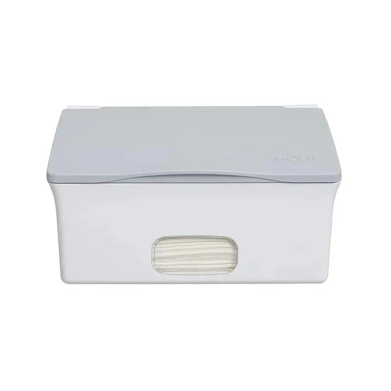Ubbi – Flushable Wipes Dispenser, White/Grey