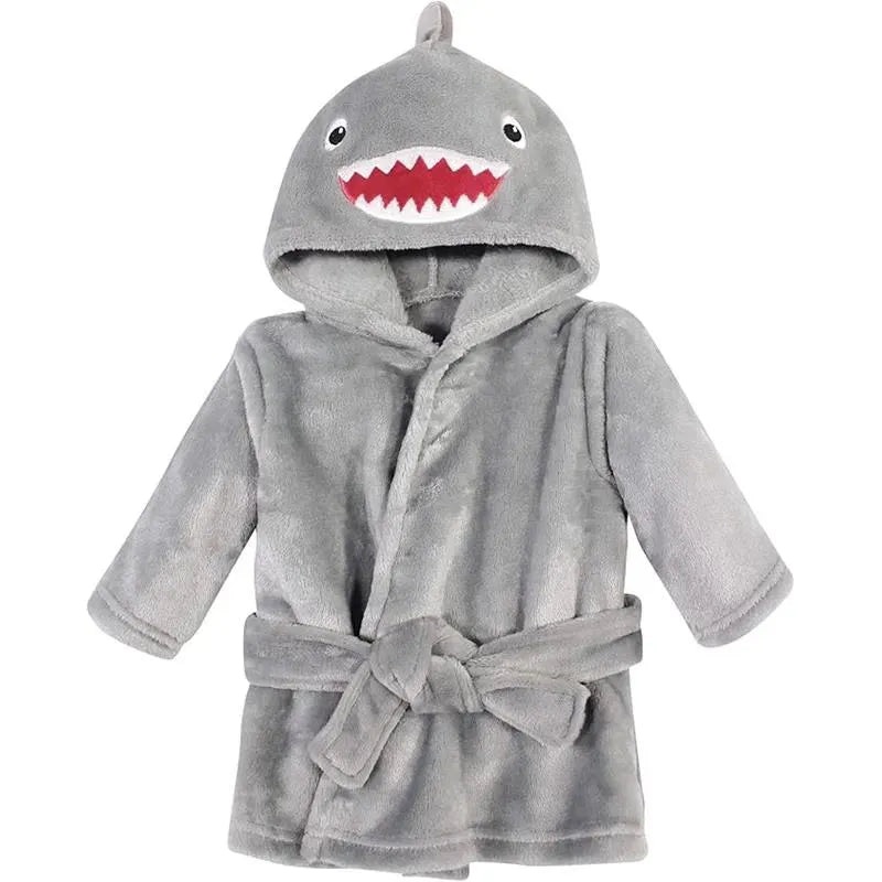 Baby Vision Bath – Plush Animal Bathrobe, Shark