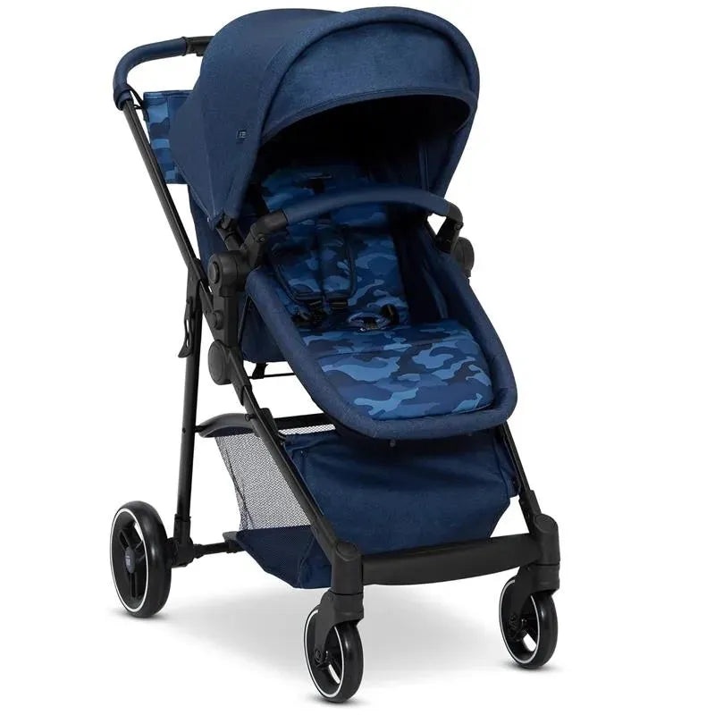 Delta Children – Baby Gap 2-In-1 Carriage Stroller, Camo Blue