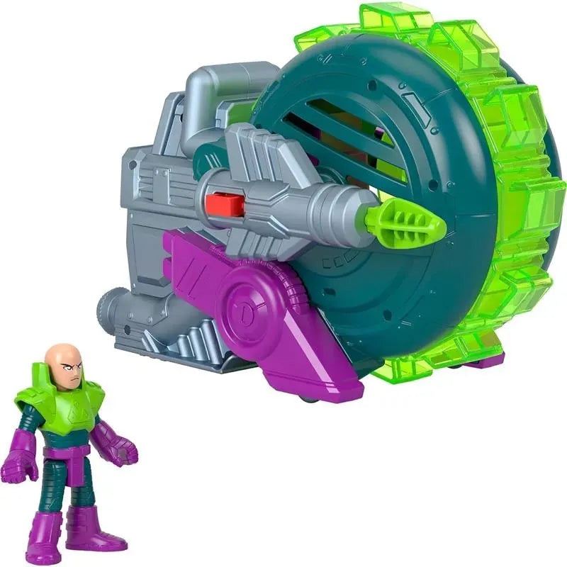 Fisher-Price – Imaginext Dc Super Friends Lex Luther Spinning Saw Vehicle