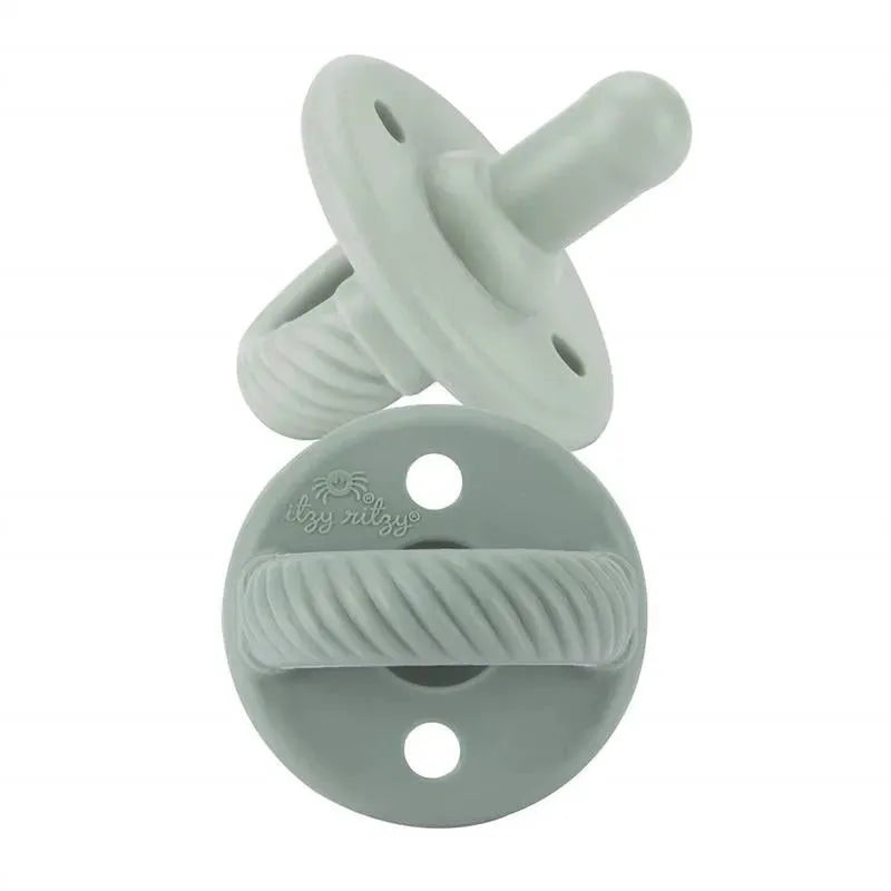 Itzy Ritzy – Silicone Pacifier 2Pk, Agave And Succulent Cables