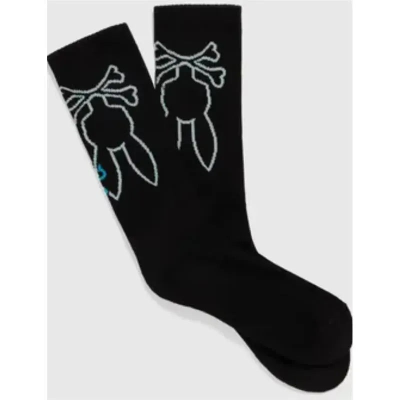 Psycho Bunny Kids – Winton Socks, Black