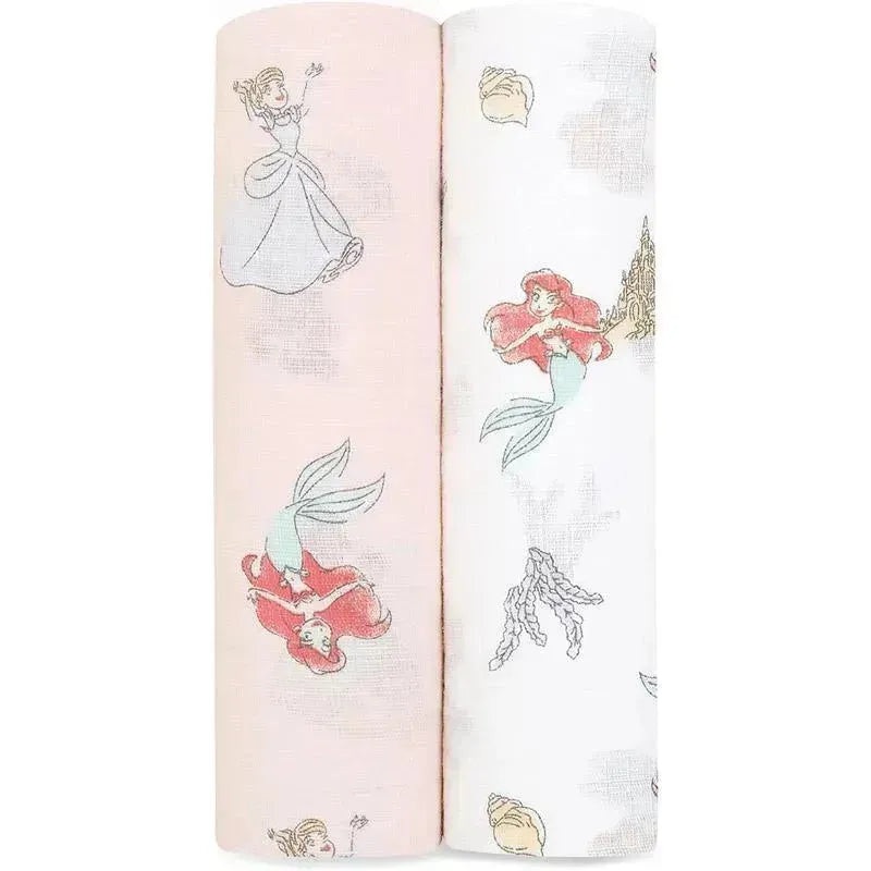 Aden + Anais – Swaddles – Muslin Disney Princess 2-Pack