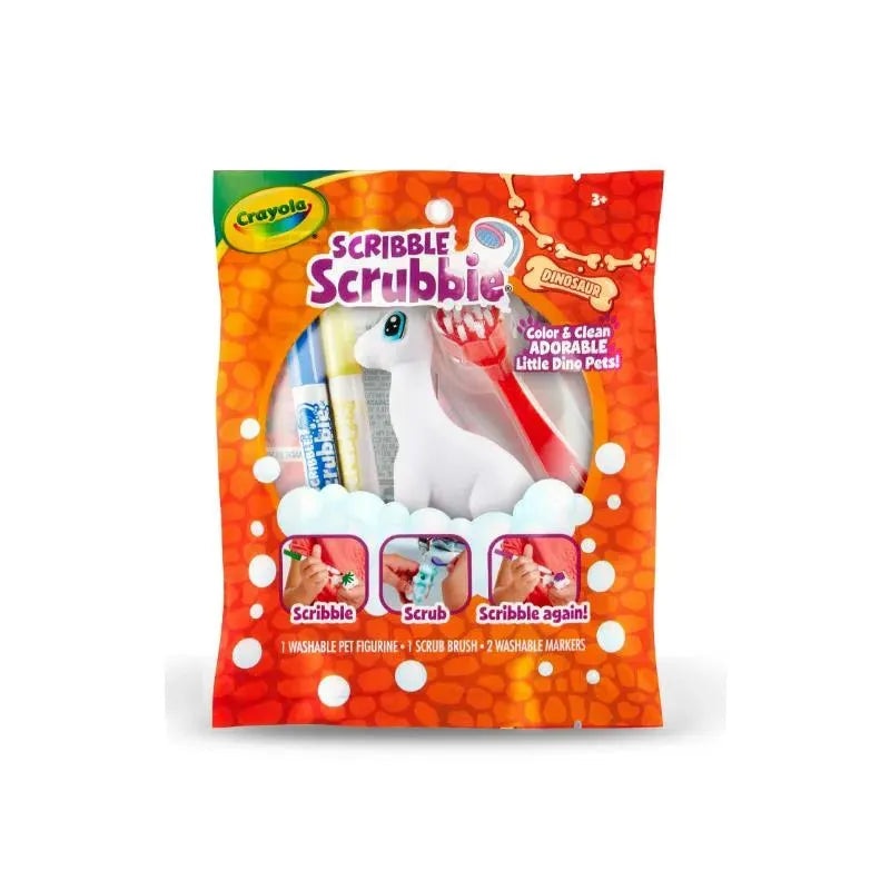 Crayola – 1 Ct Scribble Scrubbie, Dinosaur