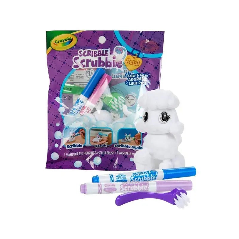 Crayola – 1 Ct Scribble Scrubbie, Pets