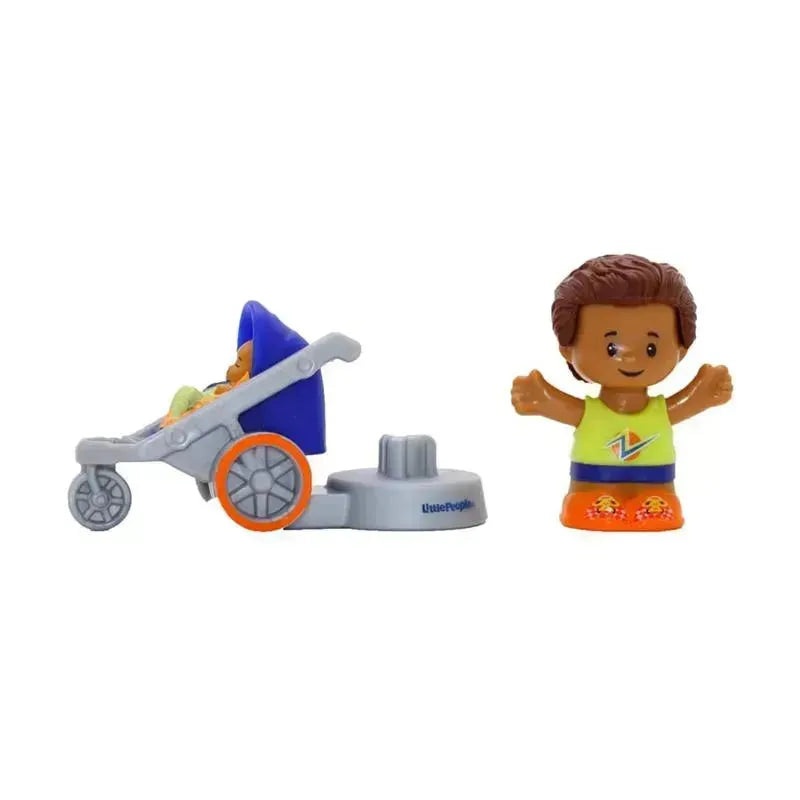 Fisher-Price – Little People, Dad And Stroller Set