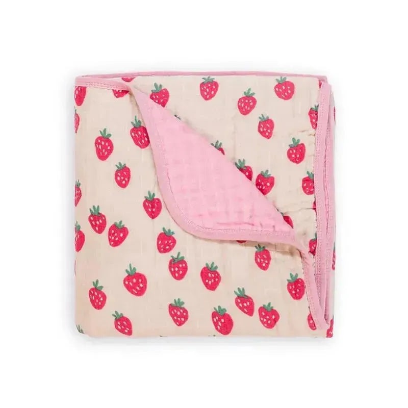 Itzy Ritzy – Itzy Blanket, Strawberries + Cream