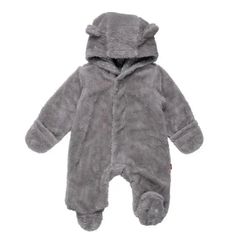 Magnificent Baby – Storm Minky Pram Sherpa Footie, Gray