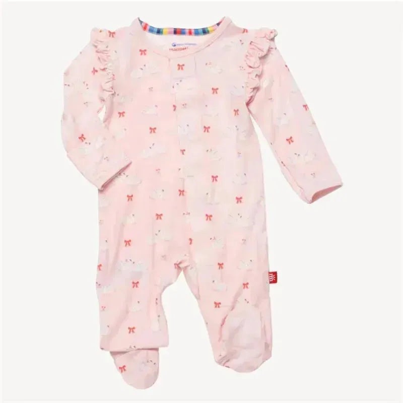 Magnificent Baby – Swan Of A Kind Bamboo Footie
