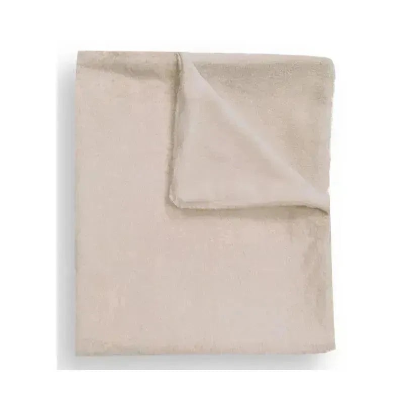 Piccolo Bambino – Faux Fur Stroller Blanket On Wooden Hanger Beige