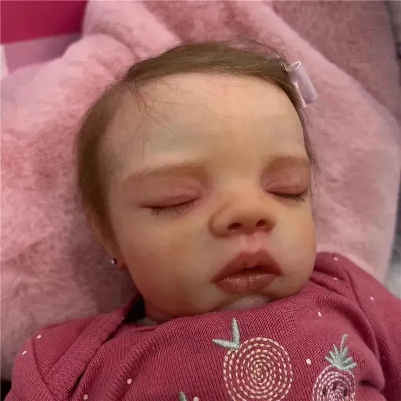 Reborn Baby Doll – White Vinyl, Megan Sleeping