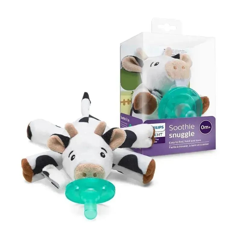 Avent – 1-pack Soothie Snuggle – 0M+, Cow