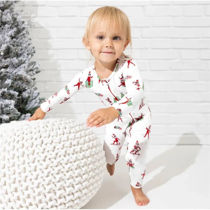 Bellabu Bear – Christmas Pajamas: The Elf On The Shelf Bamboo Sleepwear