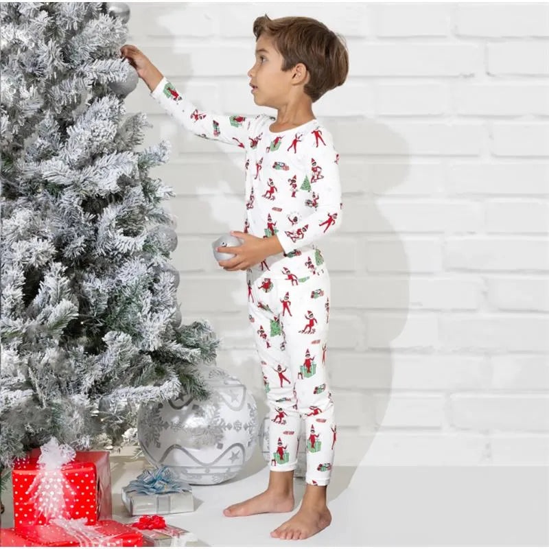 Bellabu Bear – The Elf On The Shelf Bamboo Kids Pajamas