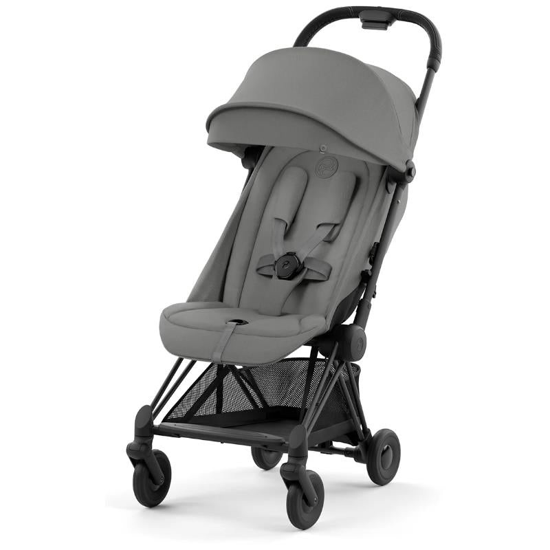 Cybex – Coya Compact Stroller, Matte Black/Mirage Grey