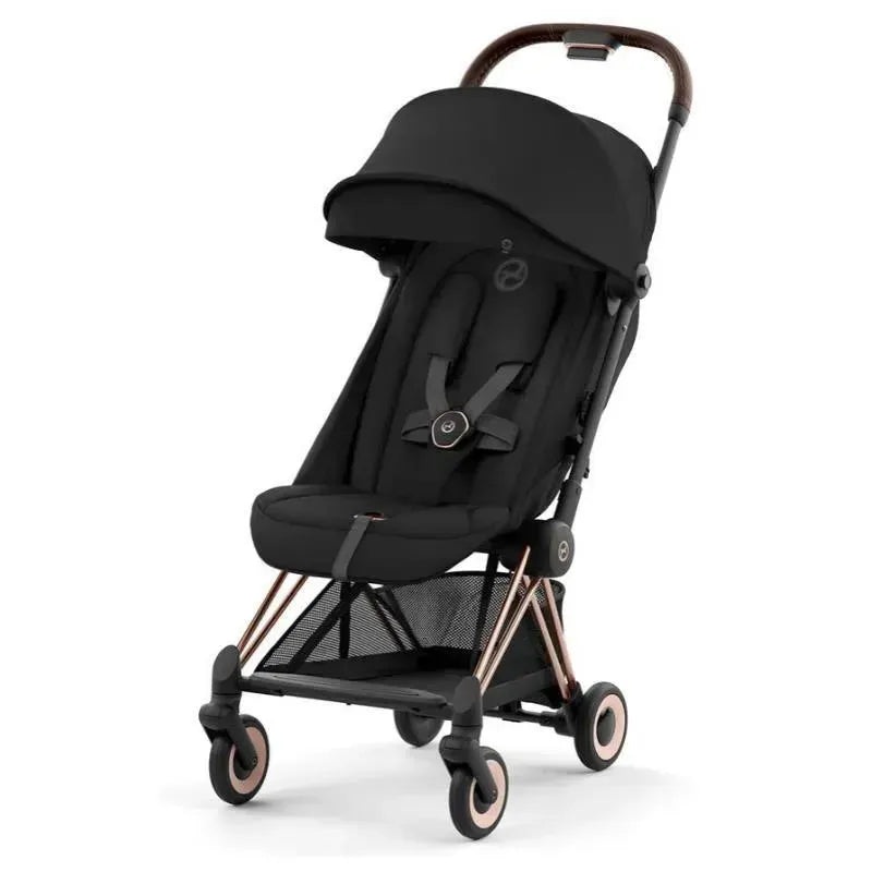 Cybex – Coya Compact Stroller, Rose Gold/Sepia Black