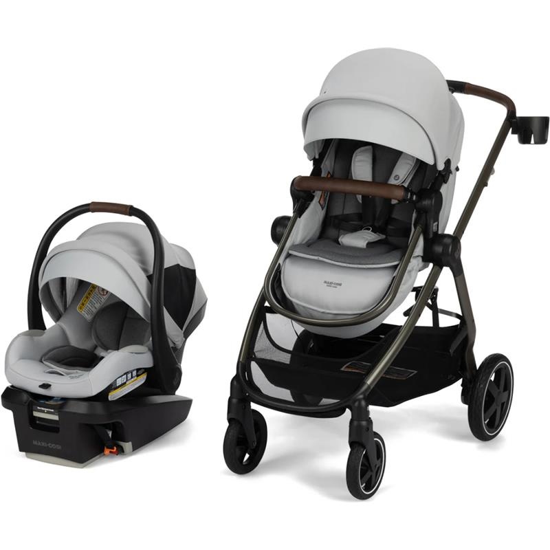 Maxi-Cosi – Zelia Luxe + Travel System, Arctic Frost
