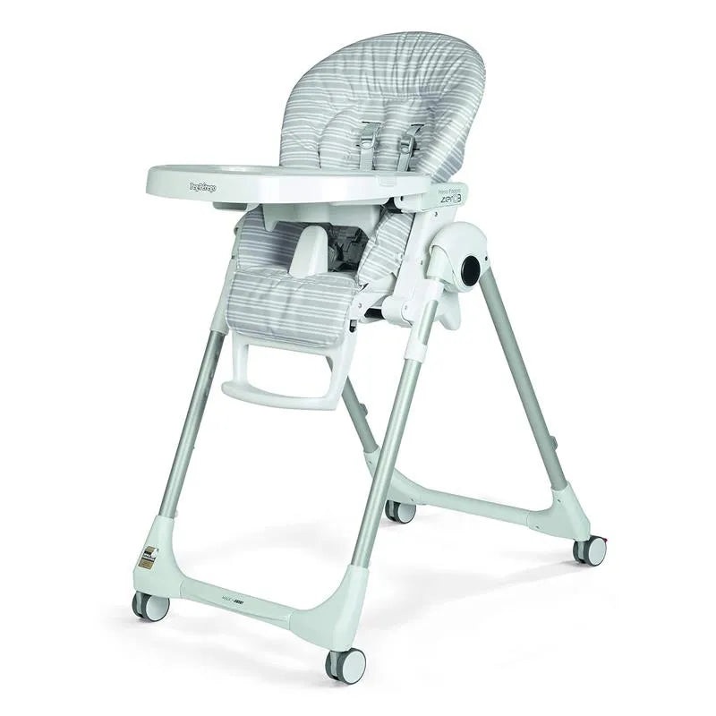 Peg-Perego – Prima Pappa Zero 3 High Chair, Linear Grey