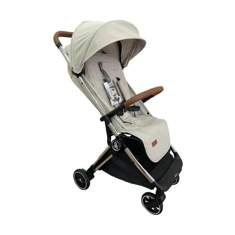 Primo Passi – Icon Travel Stroller Special Edition, Chrome Frame/Beige