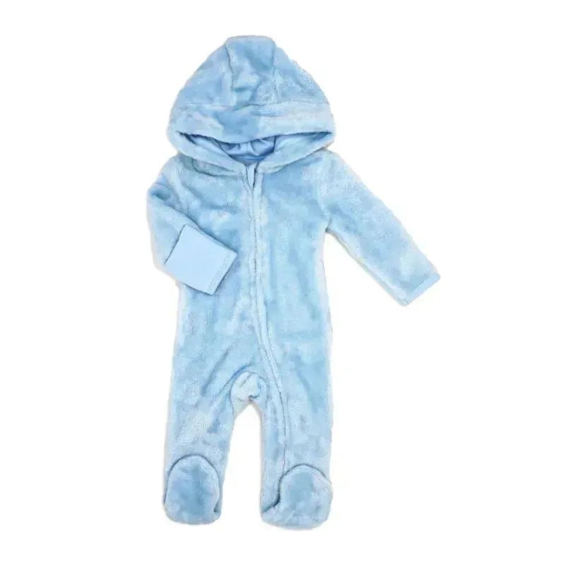 Rose Textiles – Baby Boys Fleece Pramsuit Blue