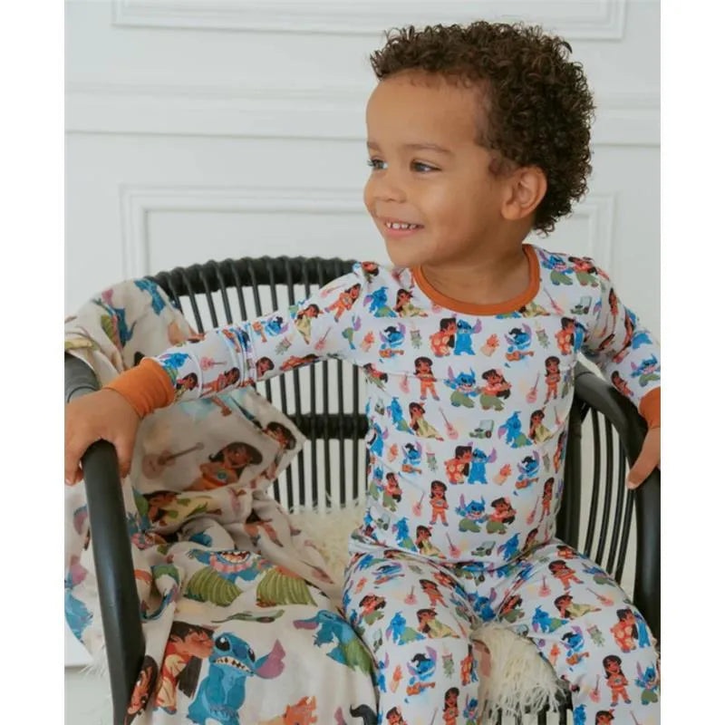 Ellie Sue – Baby Ohana Bamboo Pajama Set