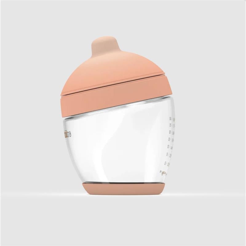 Emulait – Glass Classic Bottle Nipple Color Fair, Nipple Shape 5
