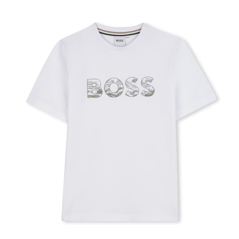 Hugo Boss Baby – Boy Short Sleeves Tee-Shirt, White