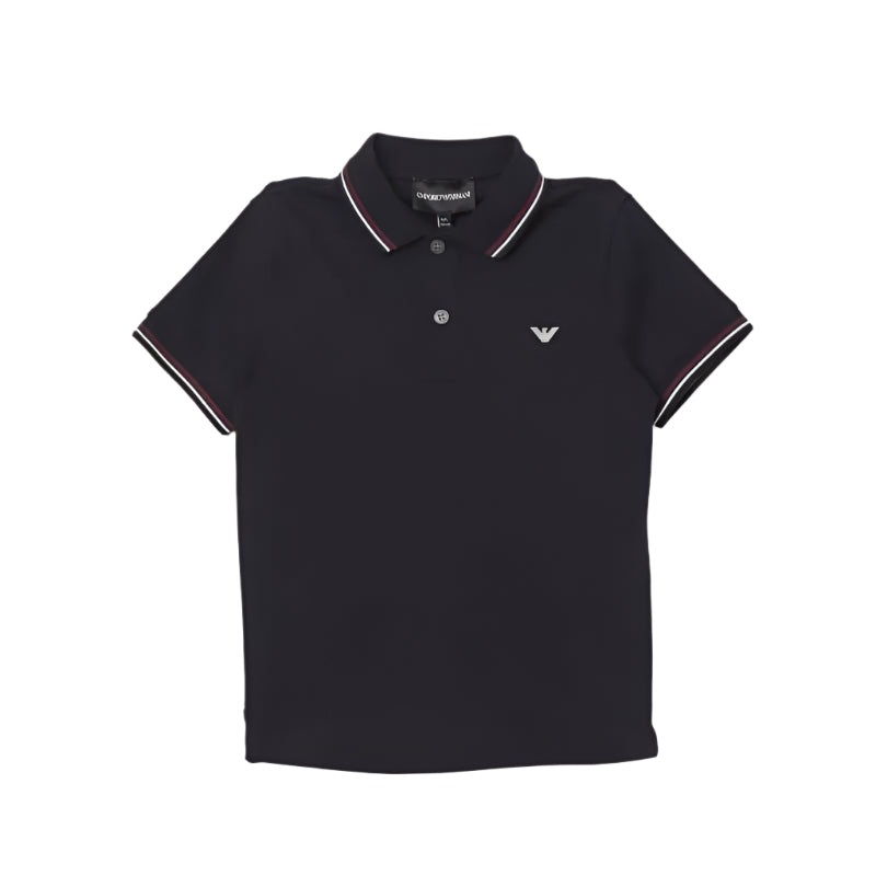 Armani – Baby Boy Essential Shorts Sleeve Polo, Blue