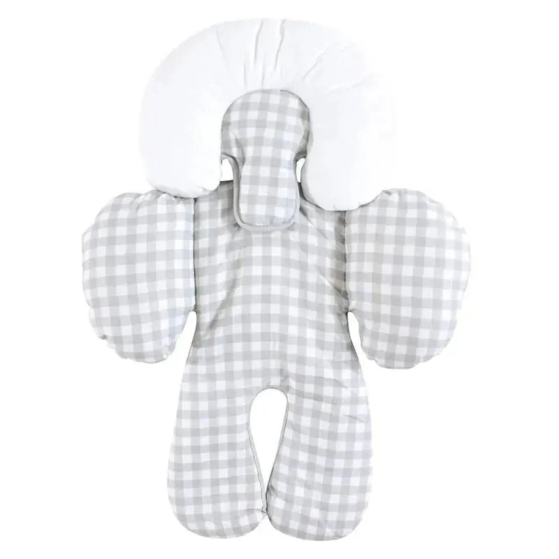 Baby Vision – Hudson Baby Unisex Baby Car Seat Body Support Insert, Gray Gingham, One Size