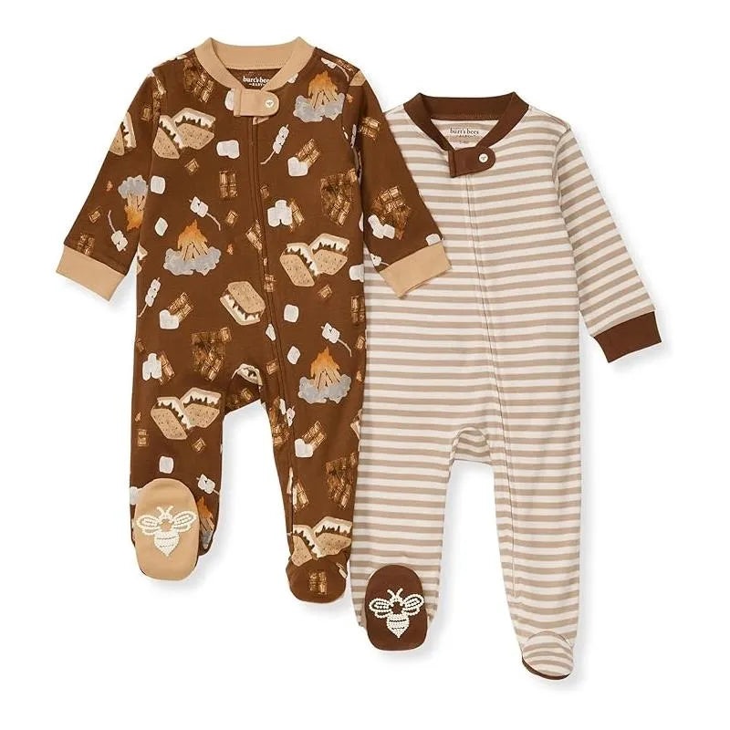 Burts Bees – 2Pk S’mores Please Sleep & Play, Hunter