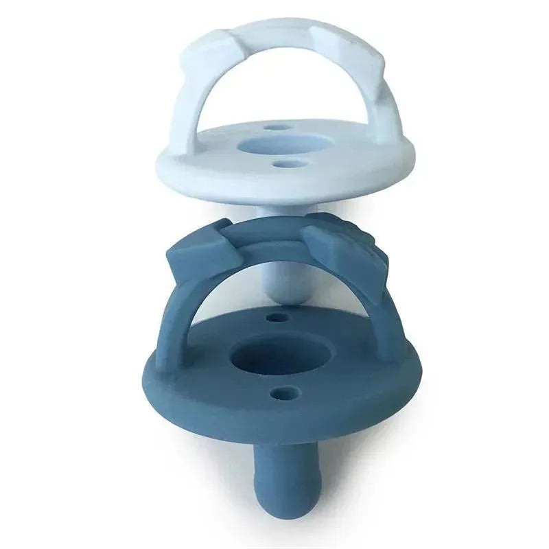 Itzy Ritzy 2-Pack Sweetie Soother Pacifier, Blue Arrows