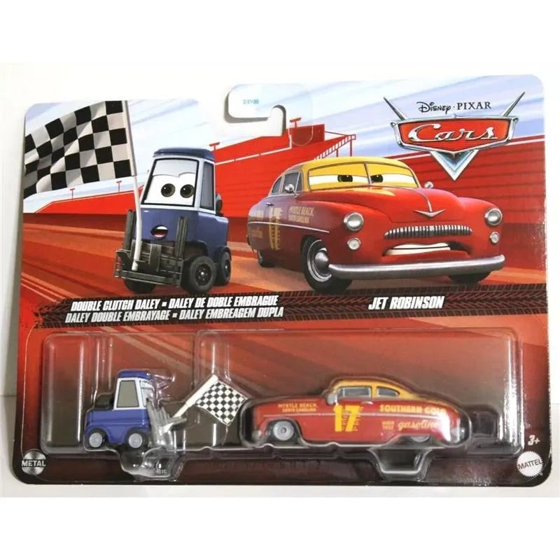 Mattel – Cars Character Cars, Double Clitch Daley + Jet Robinson