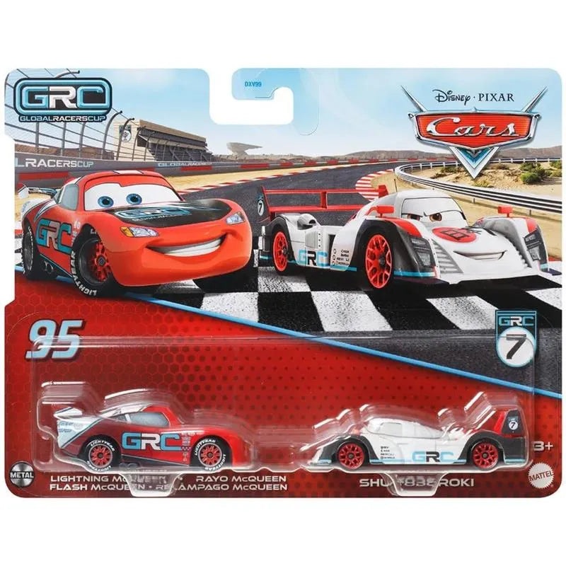 Mattel – Cars Character Cars, Lightning Mc Queen + Shu Todoroki