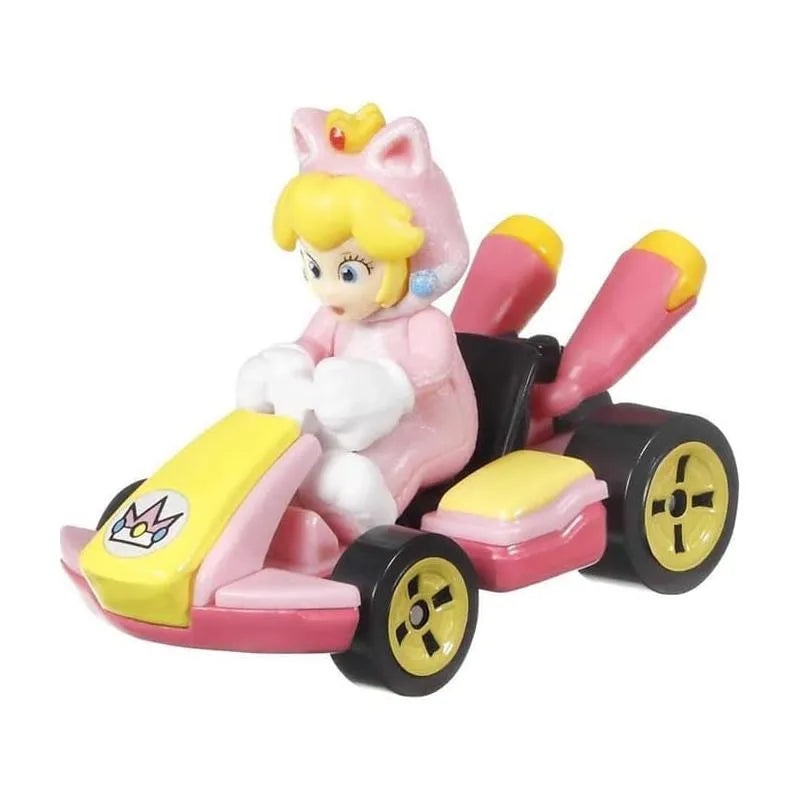 Mattel – Hot Wheels Mariokart Cars, Princess Daisy
