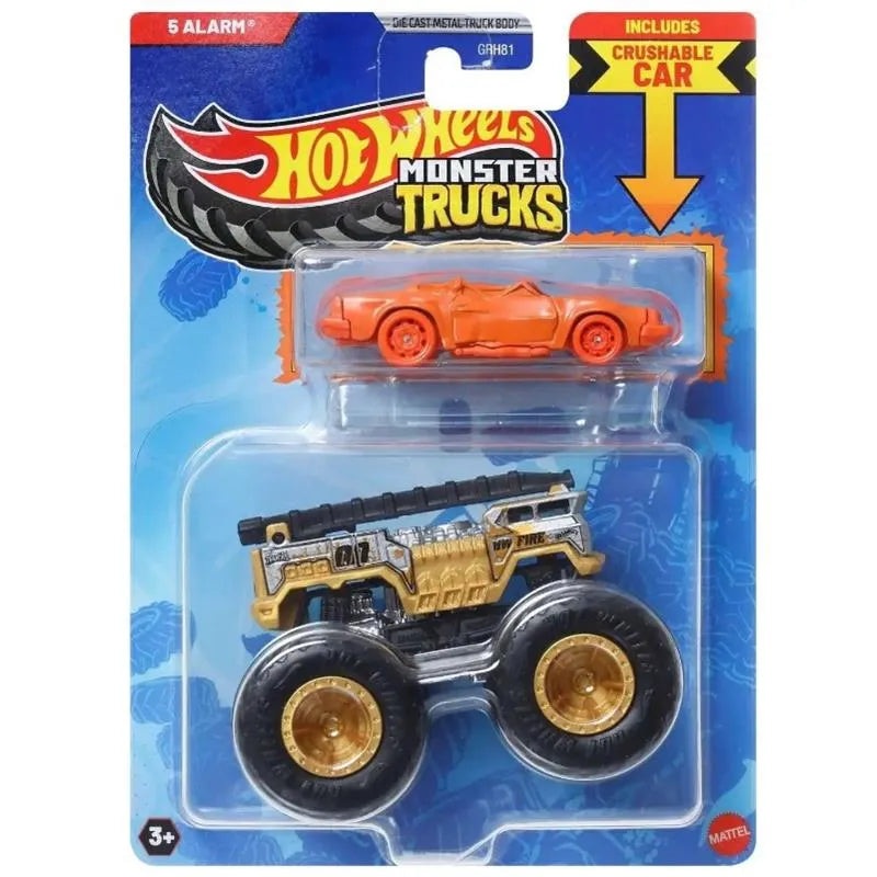 Mattel – Hw Mt Die-Cast & Truck 5Alarm Crushed Coupe – Speed Bump