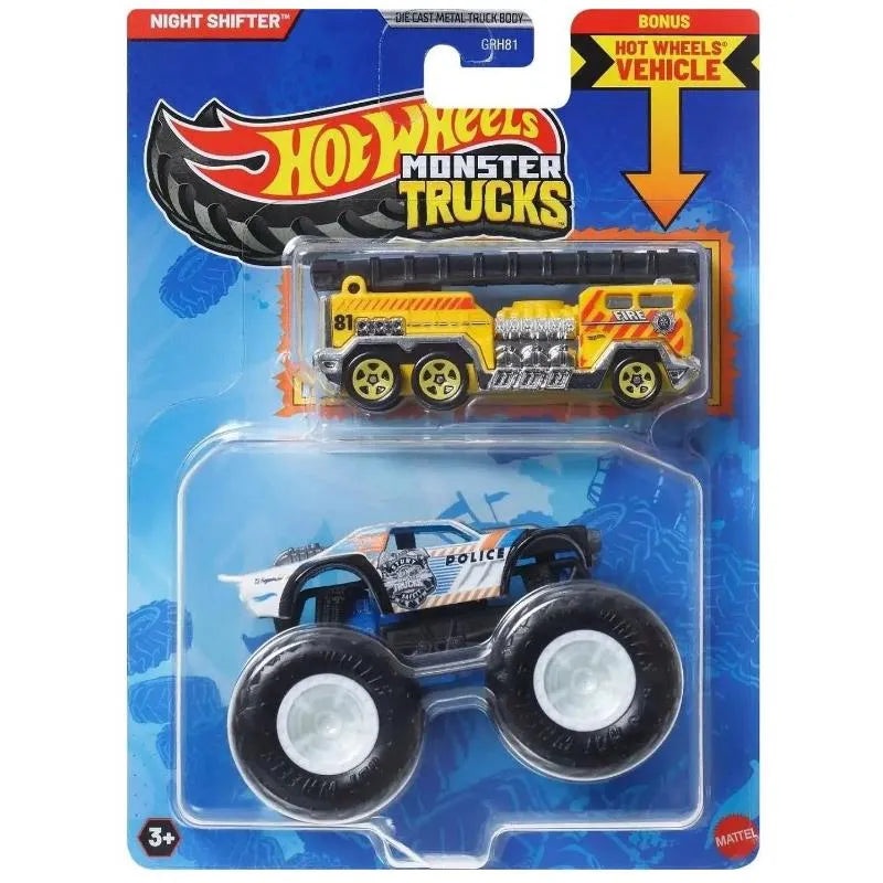 Mattel – Hw Mt Die-Cast & Truck Night Shifter And 5 Alarm