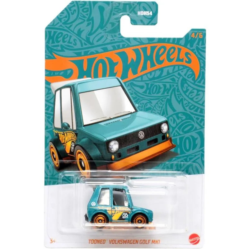 Mattel – Hw Pearl And Chrome Tooned Volkswagen Golf Mk1
