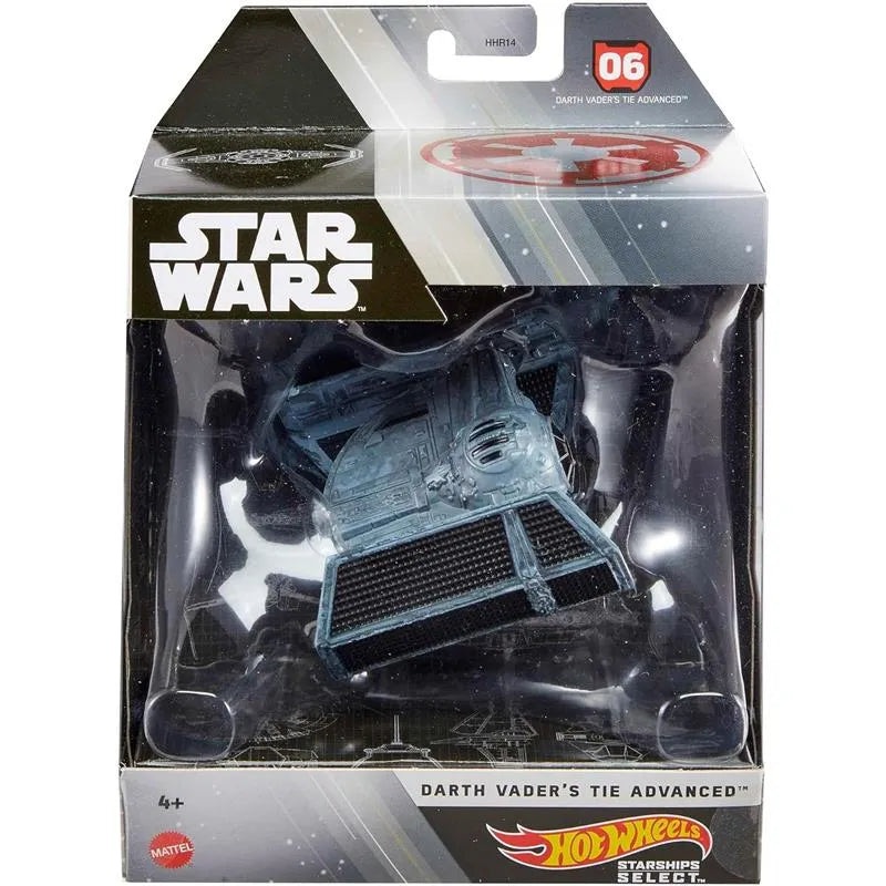 Mattel – Hw Star Wars Select Darth Vader’s Tie Advanced