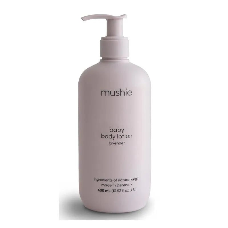 Mushie – Baby Organic Body Lotion, 13.53 Fl Oz (Lavender)