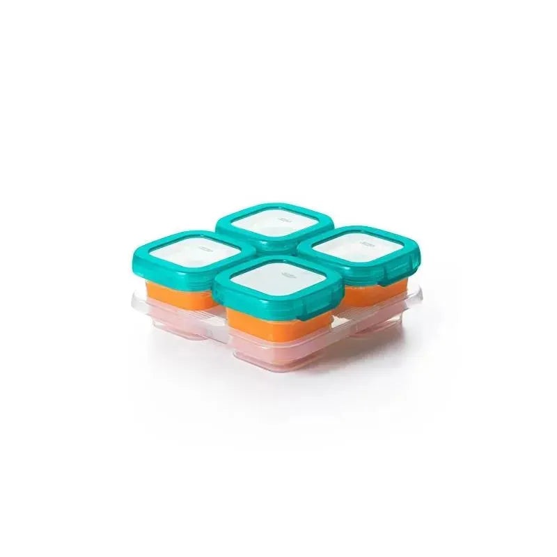 OXO Tot Baby Blocks Freezer Storage Containers 4 oz – Teal
