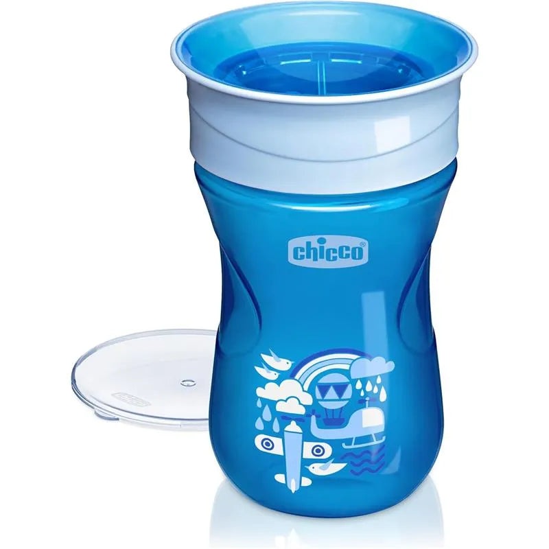 Chicco – 360 Spoutless Rim Trainer Sippy Cup 9M+ | Blue